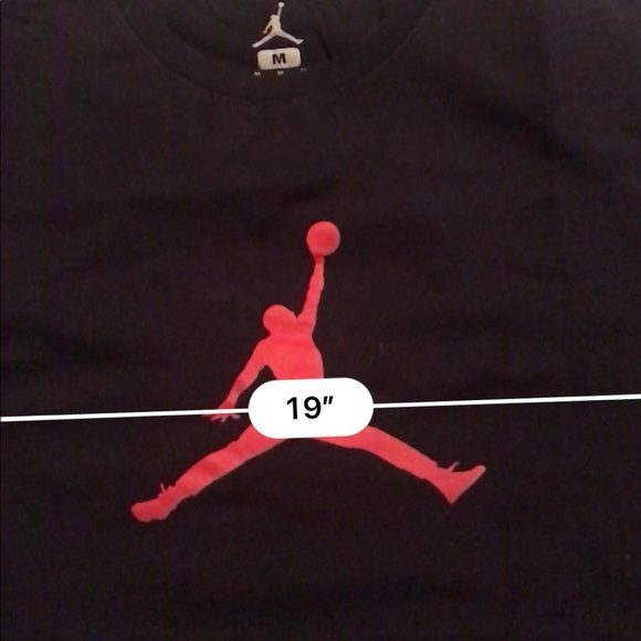 Nike/Jordan graphic t-shirt Sz. M - Picture 8 of 9